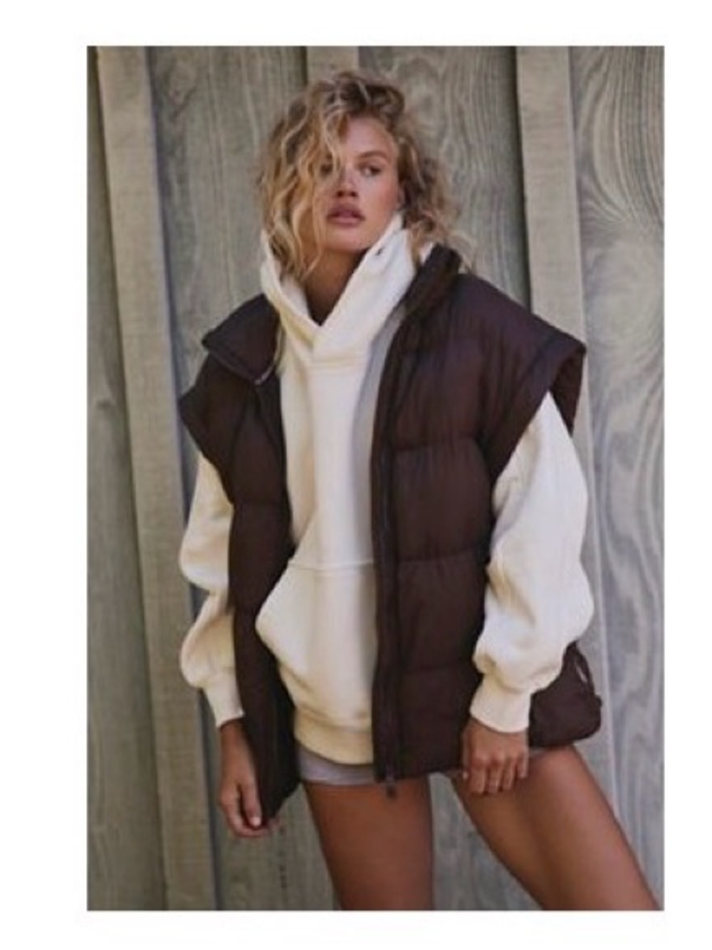 Free People Movement In a Bubble Puffer Vest
